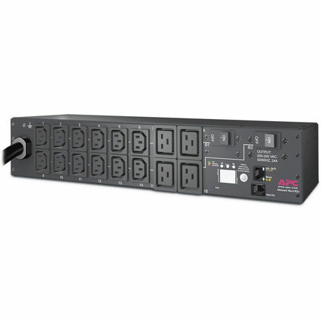 APC NetShelter Rack PDU, Metered, 2U, 5.0kW 208V 30A, (12) C13, (4) C19 outlets