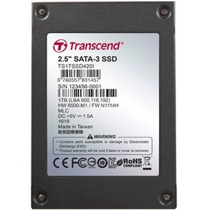 Transcend 512 GB Solid State Drive - 2.5" Internal - SATA (SATA/600)