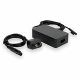 Microsoft Q4Q-00001 Compatible 65W 15V at 4A Black Laptop Power Adapter and Cable