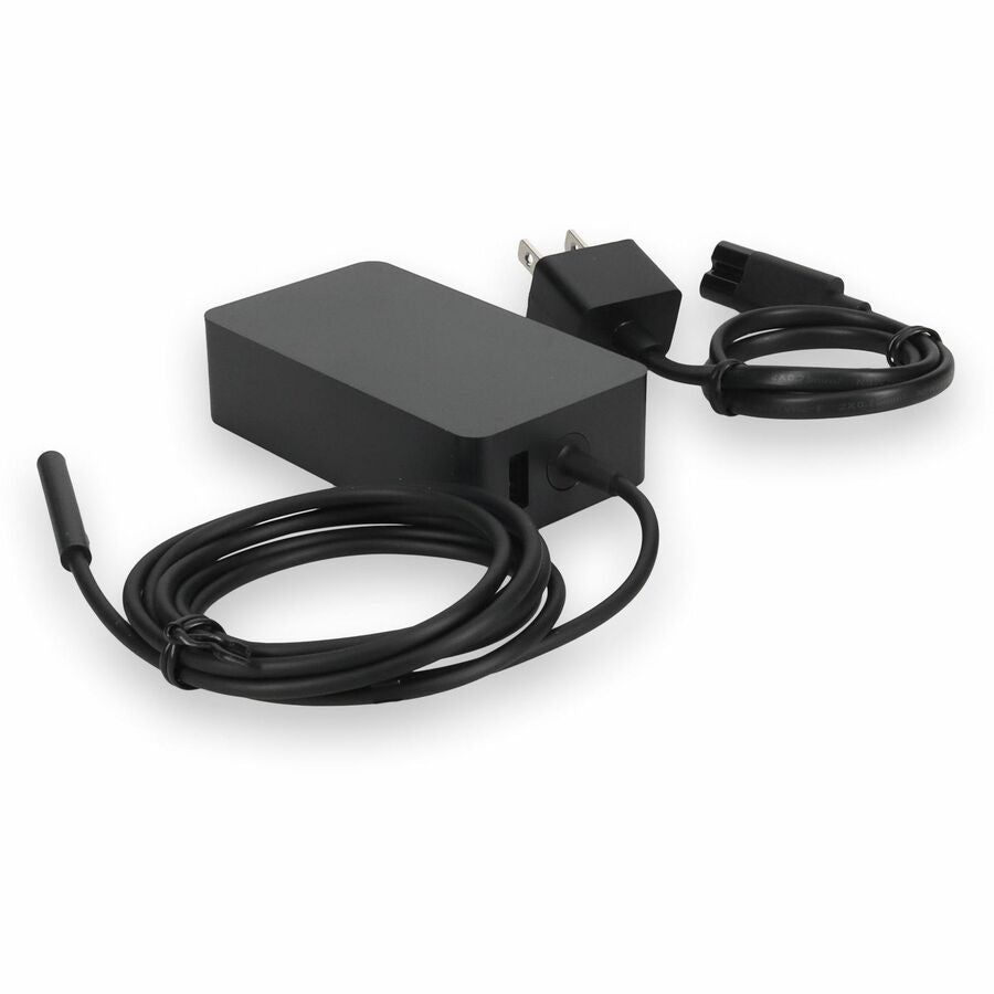 Microsoft Q4Q-00001 Compatible 65W 15V at 4A Black Laptop Power Adapter and Cable