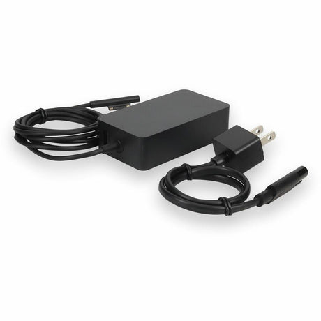 Microsoft Q4Q-00001 Compatible 65W 15V at 4A Black Laptop Power Adapter and Cable
