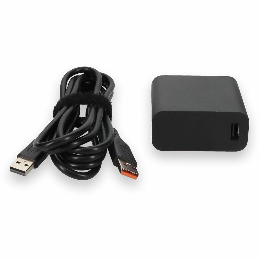 Lenovo ADL65WDA Compatible 65W 20V at 3.25A Black Laptop Power Adapter and Cable