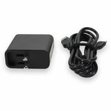 Lenovo ADL65WDA Compatible 65W 20V at 3.25A Black Laptop Power Adapter and Cable