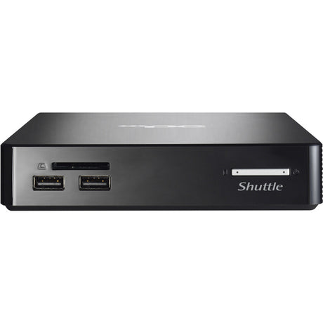 Shuttle XPC nano NS02E Desktop Computer - ARM Cortex A53 RK3368 - 2 GB - 16 GB Flash Memory Capacity - Mini PC - Black