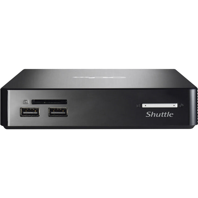 Shuttle XPC nano NS02E Desktop Computer - ARM Cortex A53 RK3368 - 2 GB - 16 GB Flash Memory Capacity - Mini PC - Black
