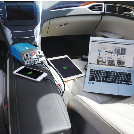 375W Car Invrtr USB Chrg