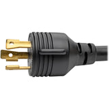 Eaton Tripp Lite Series Power Extension Cord, NEMA L5-30P to NEMA L5-30R- Heavy-Duty, 30A, 125V, 10 AWG, 10 ft. (3.05 m), Black, Locking Connectors