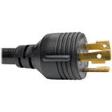 Eaton Tripp Lite Series Power Extension Cord, NEMA L5-30P to NEMA L5-30R- Heavy-Duty, 30A, 125V, 10 AWG, 15 ft. (4.57 m), Black, Locking Connectors