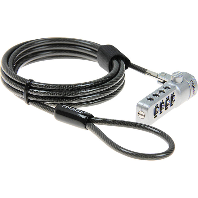Rocstor Rocbolt Portable Security Cable With Combination Lock
