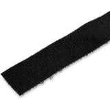 StarTech.com Hook-and-Loop Cable Management Tie - 50 ft. Bulk Roll - Black - Cut-to-Size Cable Wrap / Straps