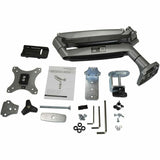 StarTech.com Desk Mount Monitor Arm, Heavy Duty Ergonomic VESA Monitor Arm Single 32" (19.8lb/9kg) Display, Articulating, C-Clamp/Grommet