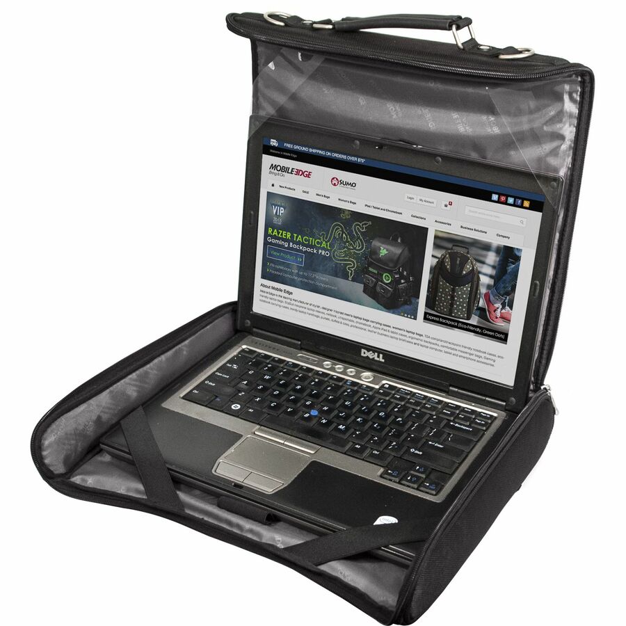 Mobile Edge Express Carrying Case (Briefcase) for 11.6" Chromebook, Notebook - Black