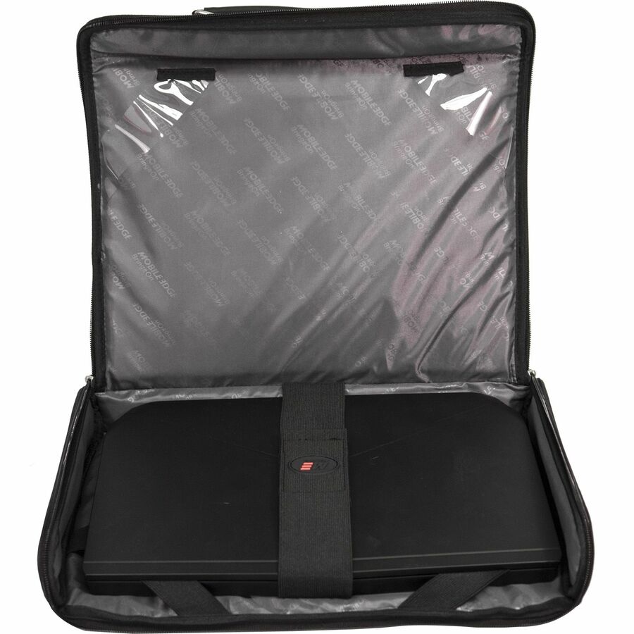 Mobile Edge Express Carrying Case (Briefcase) for 16" Notebook, Chromebook - Black