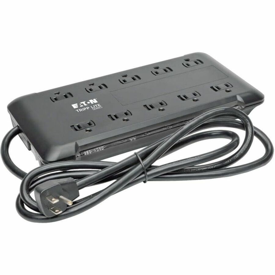Eaton Tripp Lite Series Protect It! 10-Outlet Surge Protector, 6 ft. Cord, 2880 Joules, Black Housing