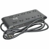 Eaton Tripp Lite Series Protect It! 10-Outlet Surge Protector, 6 ft. Cord, 2880 Joules, Black Housing