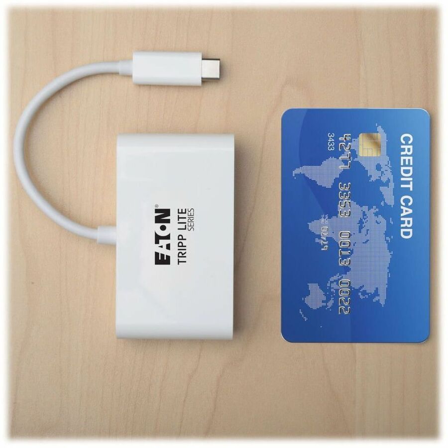Eaton Tripp Lite Series 4-Port USB-C Hub, USB 3.x (5Gbps), 2x USB-A, 2x USB-C, White