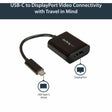 USB C TO DISPLAYPORT ADAPTER DP