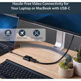 USB C TO DISPLAYPORT ADAPTER DP