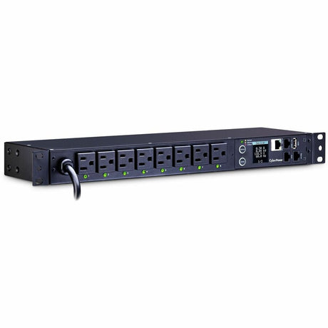 CyberPower PDU81001 100 - 120 VAC 15A Switched Metered-by-Outlet PDU