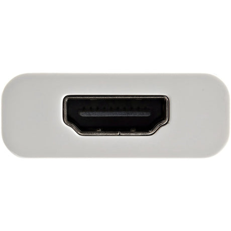 StarTech.com USB C to HDMI 2.0 Adapter 4K 60Hz with 60W Power Delivery Pass-Through Charging - USB Type-C to HDMI Video Converter - White