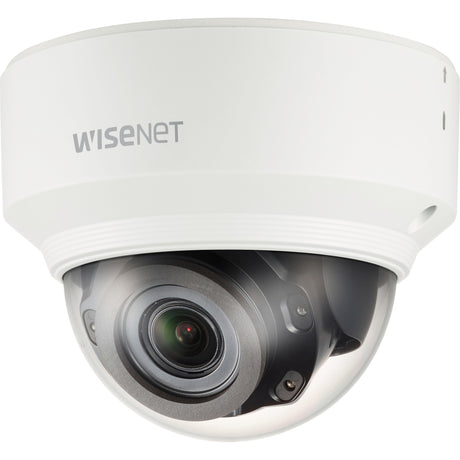 Wisenet XND-8080RV 4 Megapixel Full HD Network Camera - Color - Dome - Ivory