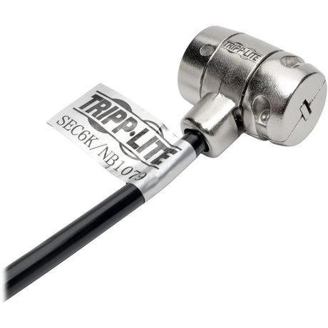 Eaton Tripp Lite Series Security Lock for Laptops and Peripherals, Keyed, 6 ft. (1.83 m) Cable