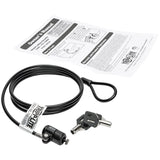 Eaton Tripp Lite Series Security Lock for Laptops and Peripherals, Keyed, 4 ft. (1.22 m) Cable