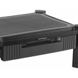 StarTech.com Adjustable Monitor Riser, Drawer, Monitors up to 32" (22lb/10kg), Adjustable Height, Monitor Stand, Computer Monitor Riser