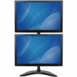 StarTech.com Vertical Dual Monitor Stand, Heavy Duty Steel, Monitors up to 27" (22lb/10kg), Vesa Monitor, Computer Monitor Stand