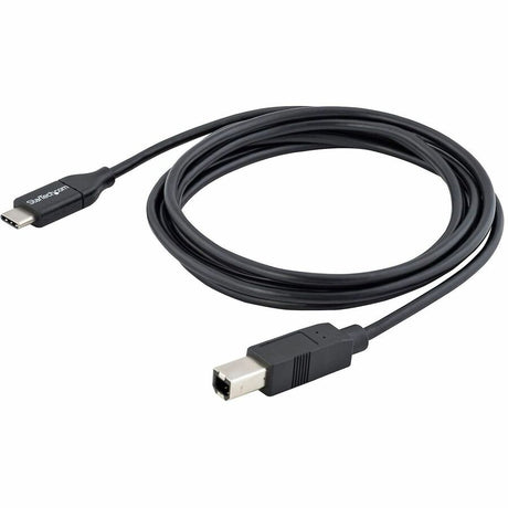 StarTech.com 2m 6 ft USB C to USB B Cable - M/M - USB 2.0 - USB Type C Printer Cable - USB 2.0 Type-C to Type-B Cable
