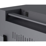 Bretford CUBE Cart AC for up to 32 Devices w/Back Panel, Charcoal Paint