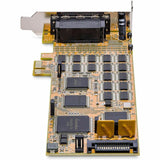 StarTech.com 16 Port PCI Express Serial Card, Low-Profile, High-Speed PCIe Serial Card with 16 DB9 RS232 Ports, TAA