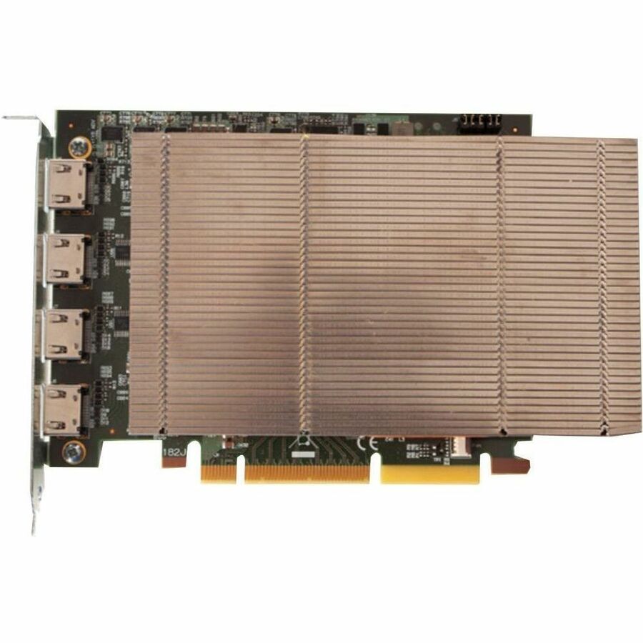 Black Box Radian Video Wall Processor Capture Card-HD/HDMI with Splitter Cables, 4-Channel