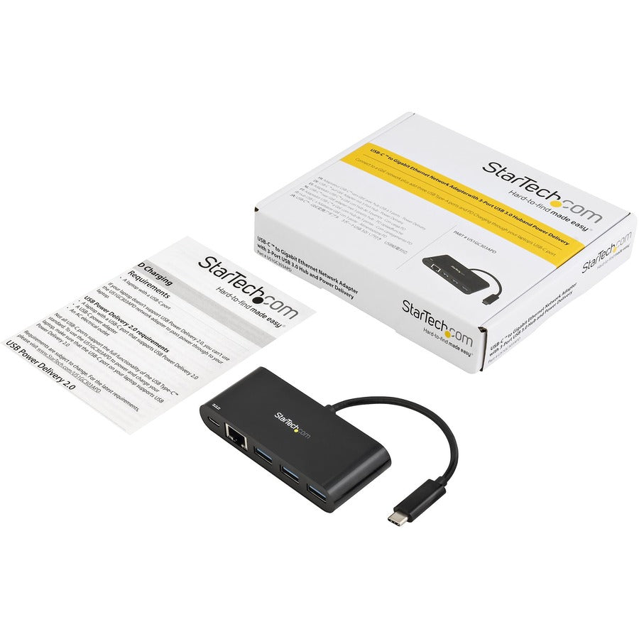USB C GIGABIT ETHERNET ADAPTER