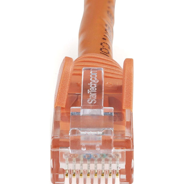 StarTech.com 2ft CAT6 Ethernet Cable - Orange Snagless Gigabit - 100W PoE UTP 650MHz Category 6 Patch Cord UL Certified Wiring/TIA