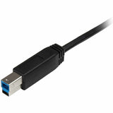 StarTech.com 2m 6 ft USB C to USB B Printer Cable - M/M - USB 3.0 (5Gbps) USB B Cable - USB C to USB B Cable - USB Type C to Type B Cable