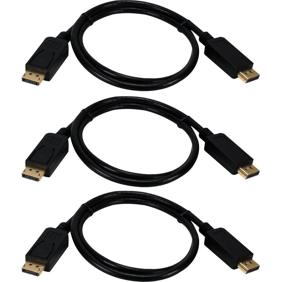 3PK 10FT DISPLAYPORTDIGITAL A/V