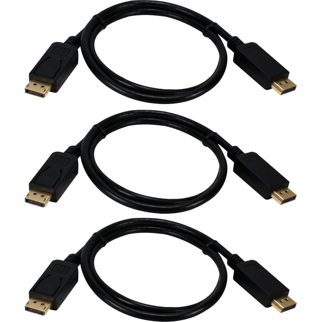 3PK 10FT DISPLAYPORTDIGITAL A/V