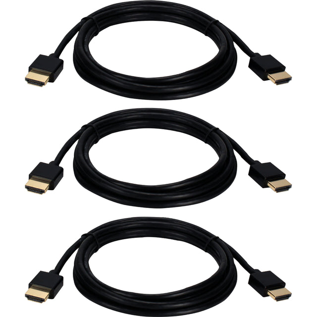 3PK 6FT HIGH SPEED HDMI ULTRAHD