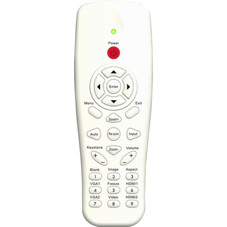 REMOTE FOR OPTOMA ZH400UST