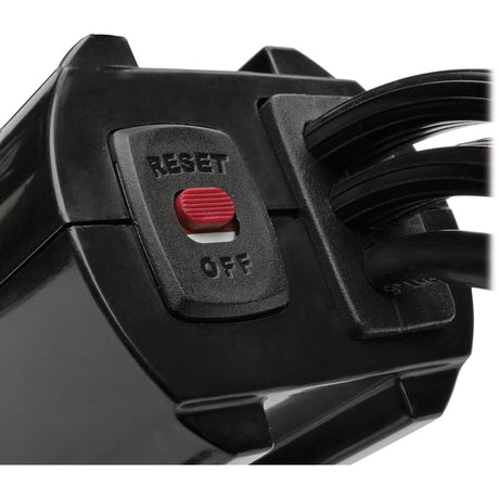 Eaton Tripp Lite Series Protect It! 3-Outlet Desktop-Grommet Surge Protector, 10 ft. Cord, 900 Joules, 2 USB Charging Ports, RJ45, Black Housing