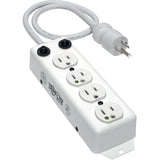 Eaton Tripp Lite Series Safe-IT UL 1363A Medical-Grade Power Strip for Patient-Care Vicinity, 4x 15A Hospital-Grade Outlets, Safety Covers, 7 ft. Cord