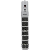 Monoprice 8-Outlet Rotating Surge Protector Power Strip - 2160 Joules