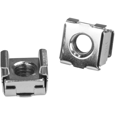 StarTech.com Rack Screws - 20 Pack - Installation Tool - 12 mm M6 Screws - M6 Nuts - Cabinet Mounting Screws and Cage Nuts