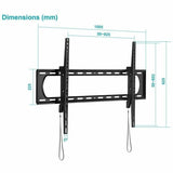 Monoprice Wall Mount for TV, Display - Black