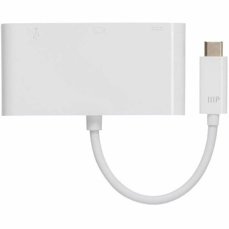Monoprice Select Series USB-C to DVI USB-C USB-A Multiport Adapter