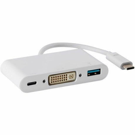 Monoprice Select Series USB-C to DVI USB-C USB-A Multiport Adapter