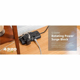 Monoprice Obsidian 15874 12-Outlets Surge Suppressor/Protector