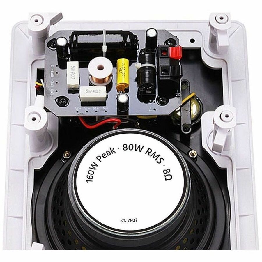 Monoprice Caliber 7607 3-way In-wall Speaker - 80 W RMS