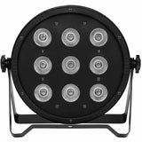 Stage Right 9x10W Quad LED Flat PAR RGBW Stage Wash Light 90W Output